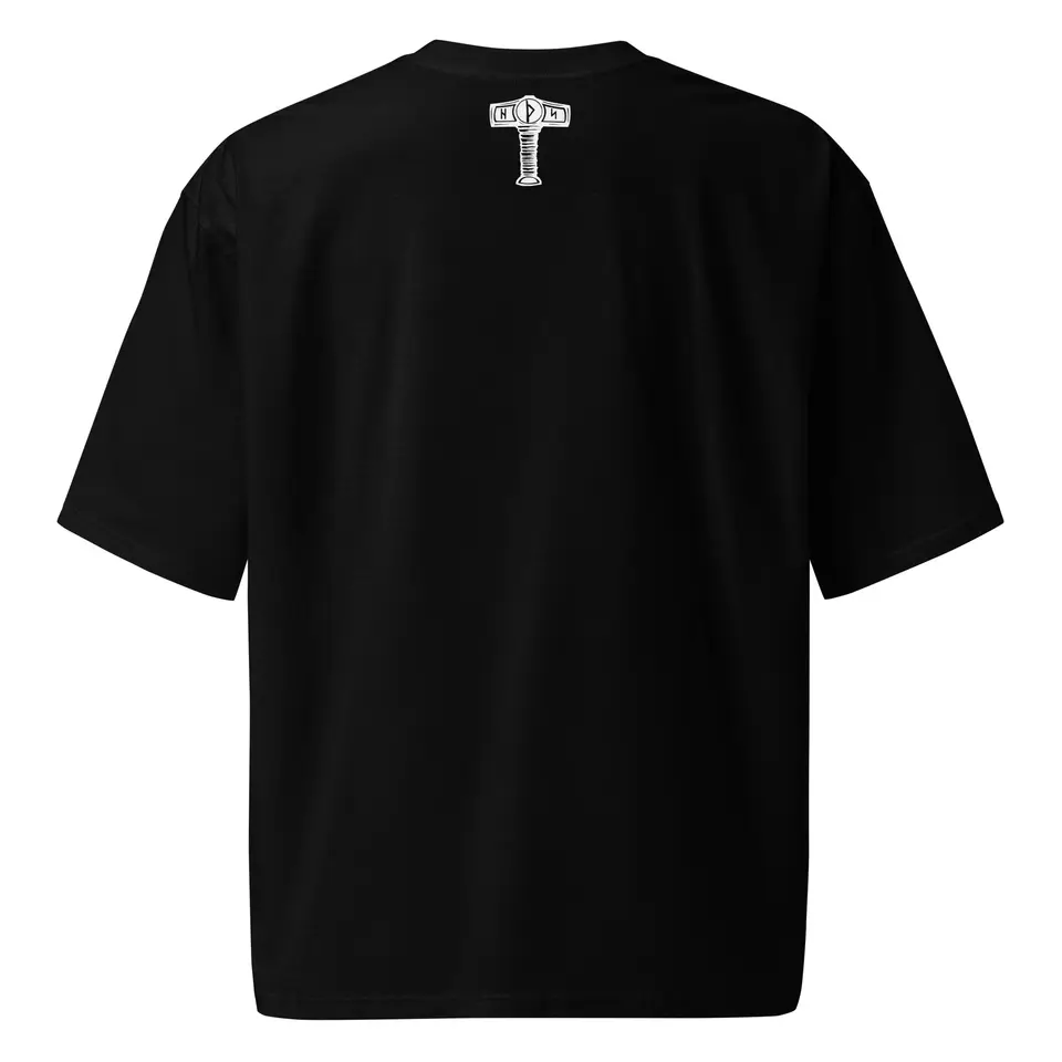 Berserker Oversized Tee, back view