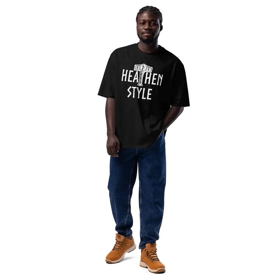 Berserker Oversized Tee, front view