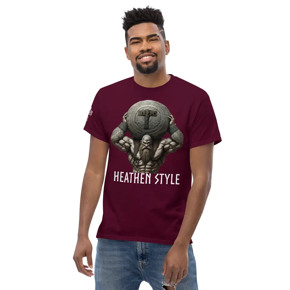 Unisex Einherjar Classic Tee, front view