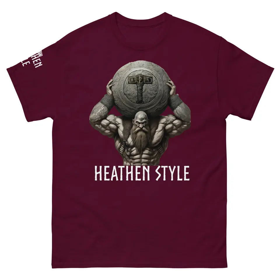 Unisex Einherjar Classic Tee, front view