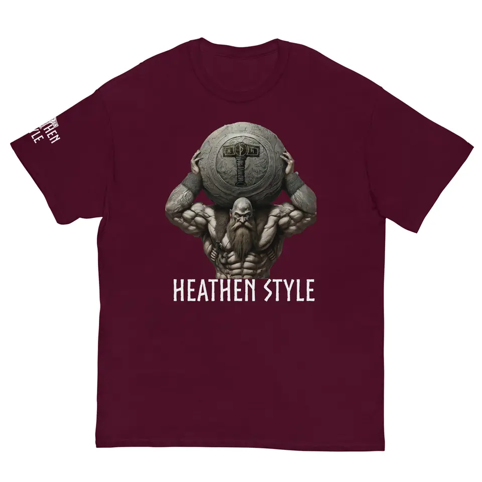 Unisex Einherjar Classic Tee, front view