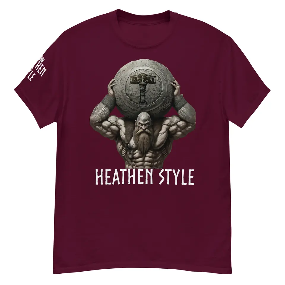 Unisex Einherjar Classic Tee, front view