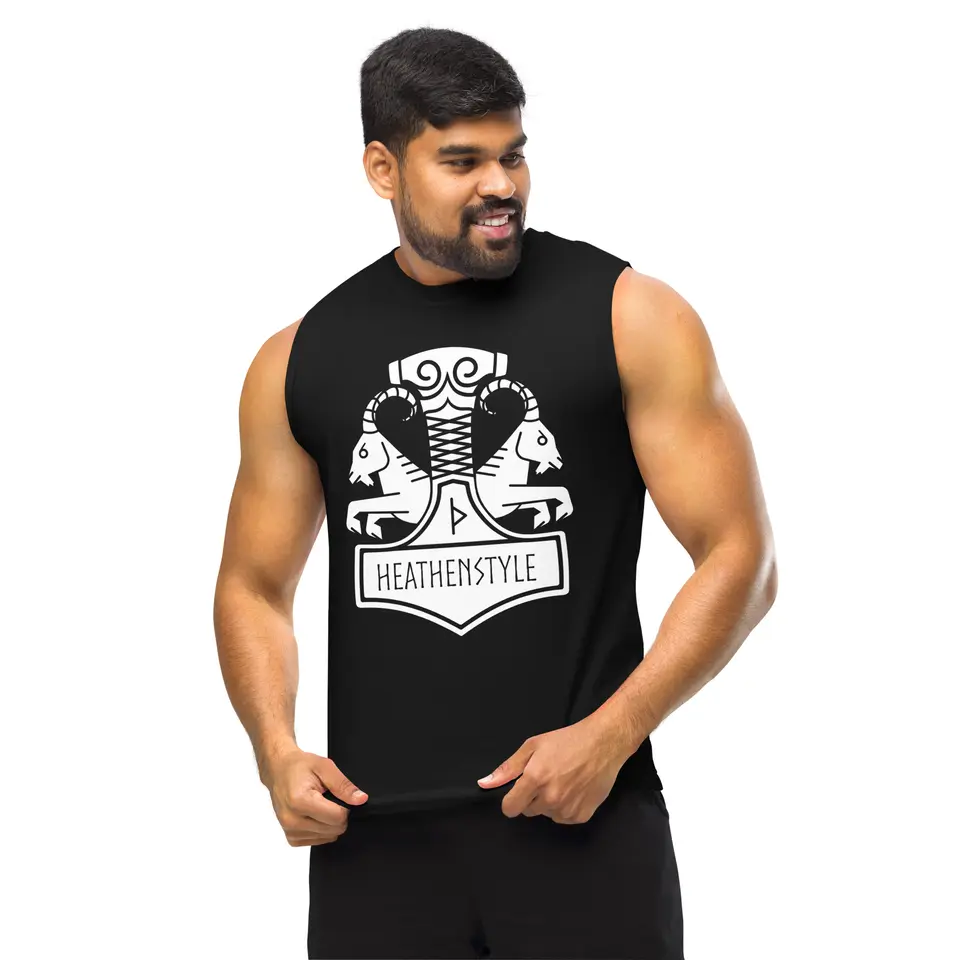 Warrior’s Freedom Muscle Shirt, front view