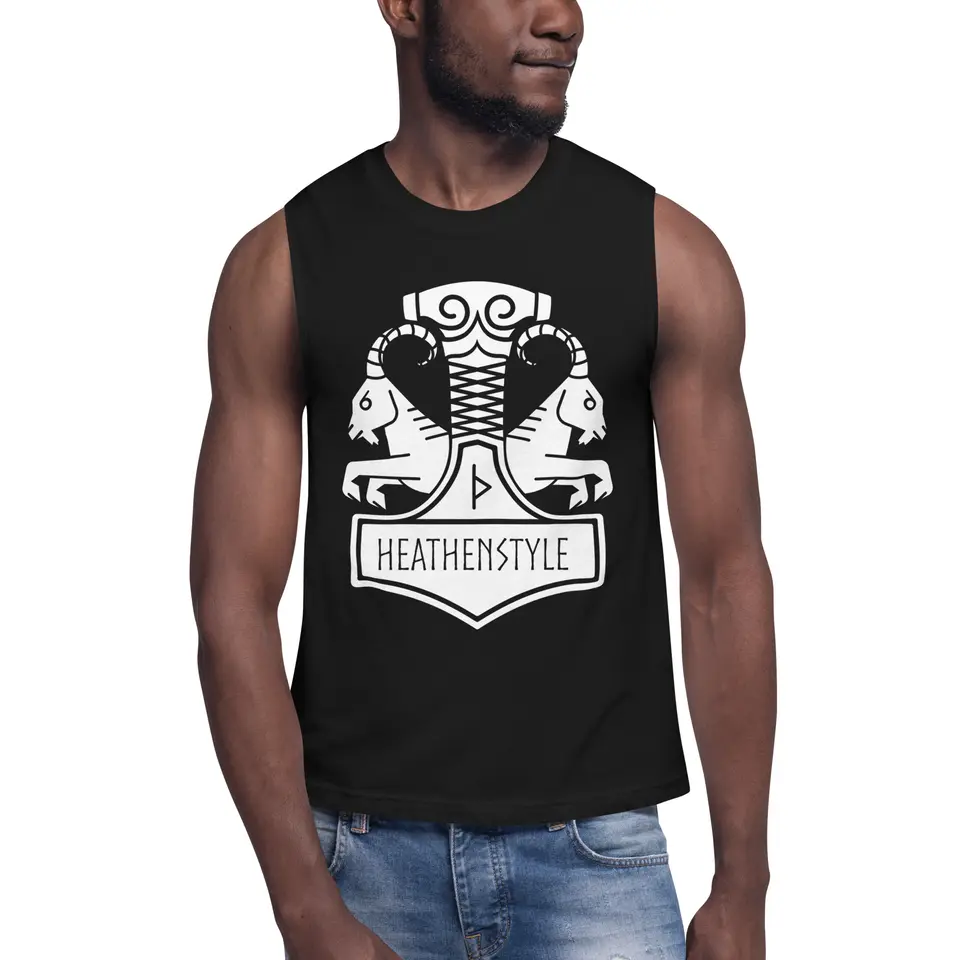 Warrior’s Freedom Muscle Shirt, front view
