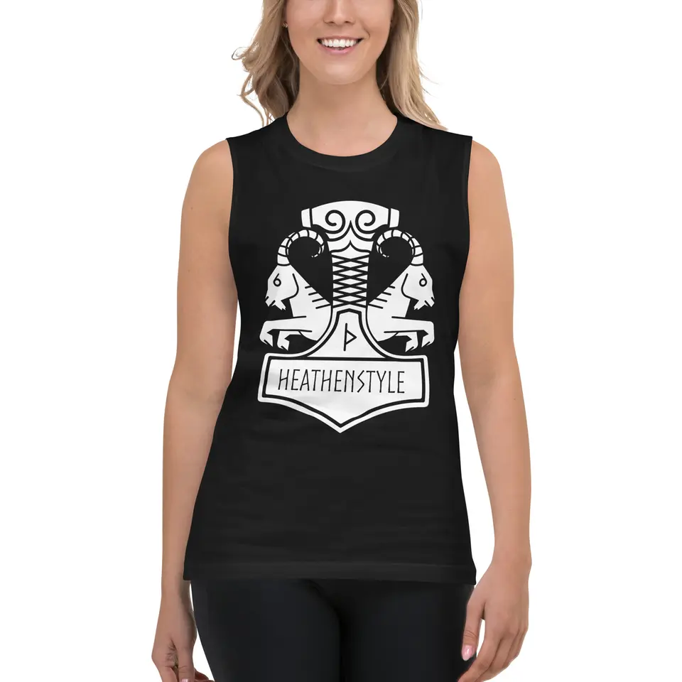 Warrior’s Freedom Muscle Shirt, front view