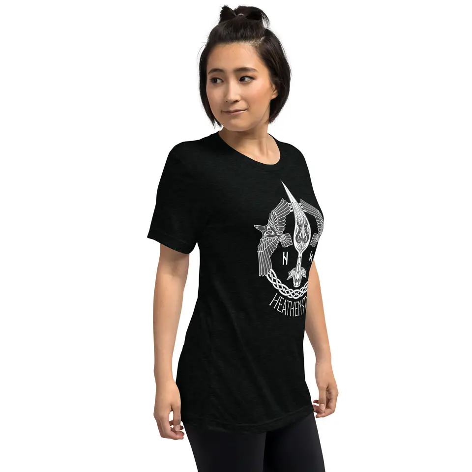 Odin’s Ravens UniSex TriBlend Tee, right side