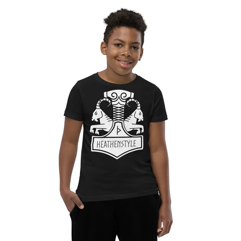 Young Viking Unisex Short Sleeve T-Shirt, front view